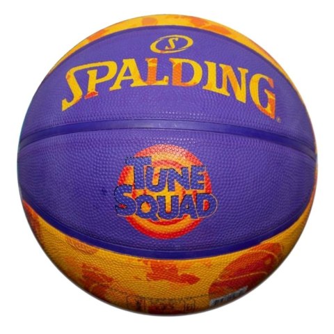 Piłka do koszykówki Spalding Space Jam Tune pomarańczowo-fioletowa rozm. 7 84595Z Piłka do koszykówki Spalding Space Jam Tune pomarańczowo-fioletowa rozm. 7 84595Z