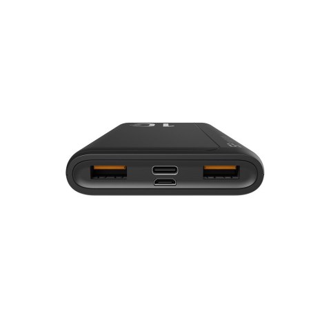 Powerbank Silicon Power QP15 10000mAh QC3.0+PD 2xUSB A, 1x mUSB + 1x USB C, czarny Powerbank Silicon Power QP15 10000mAh QC3.0+PD 2xUSB A, 1x mUSB + 1x USB C, czarny