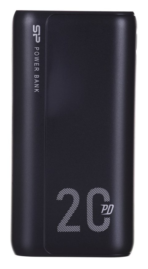 Powerbank Silicon Power QS15 20000mAh QC3.0+PD 2xUSB A, 1x mUSB + 1x USB C, czarny Powerbank Silicon Power QS15 20000mAh QC3.0+PD 2xUSB A, 1x mUSB + 1x USB C, czarny