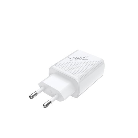 SAVIO ŁADOWARKA SIECIOWA USB QUICK CHARGE POWER DELIVERY 3.0 18W 1M CABLE LA-05 SAVIO ŁADOWARKA SIECIOWA USB QUICK CHARGE POWER DELIVERY 3.0 18W 1M CABLE LA-05