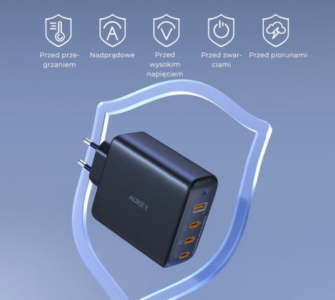AUEKY PA-B7S ŁADOWARKA SIECIOWA GAN USB-C 100W PD AUEKY PA-B7S ŁADOWARKA SIECIOWA GAN USB-C 100W PD