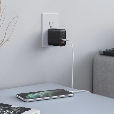 AUEKY PA-D2 ŁADOWARKA SIECIOWA 36W 2XUSB-C PD AUEKY PA-D2 ŁADOWARKA SIECIOWA 36W 2XUSB-C PD