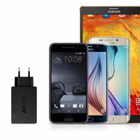 AUKEY 3XUSB ŁADOWARKA SIECIOWA PA-T14 BLACK AUKEY 3XUSB ŁADOWARKA SIECIOWA PA-T14 BLACK
