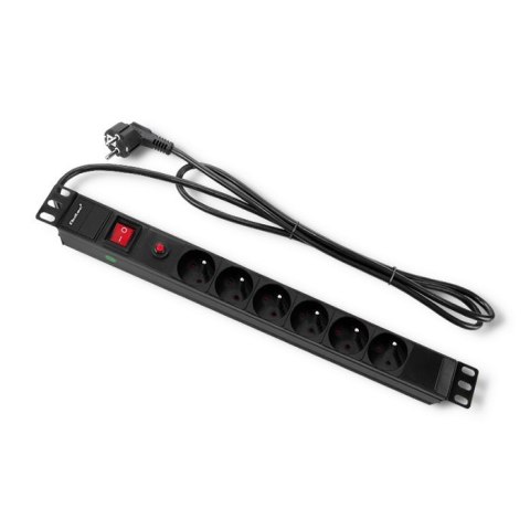 Listwa Qoltec 53995 (kolor czarny) Listwa Qoltec 53995 (kolor czarny)