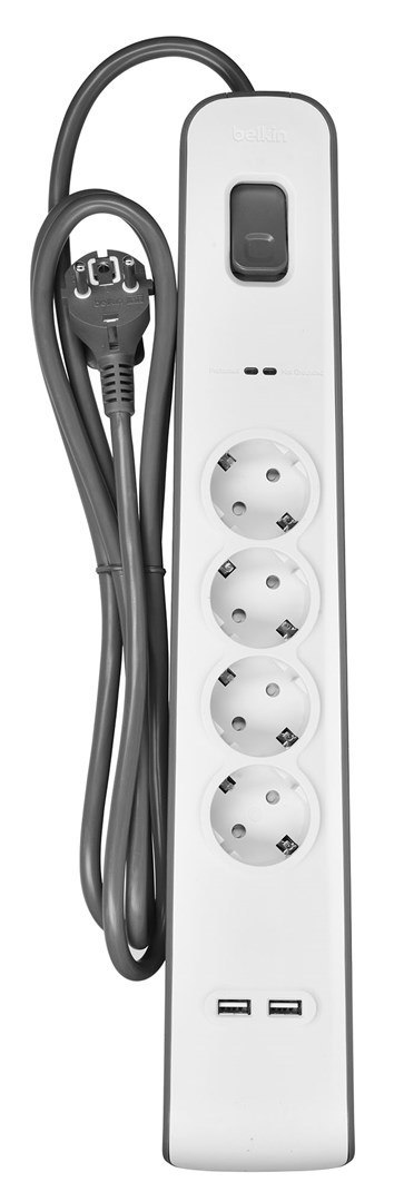 Listwa zasilająca Belkin BSV401VF2M Listwa zasilająca Belkin BSV401VF2M