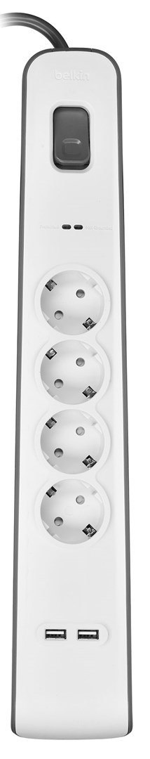 Listwa zasilająca Belkin BSV401VF2M Listwa zasilająca Belkin BSV401VF2M