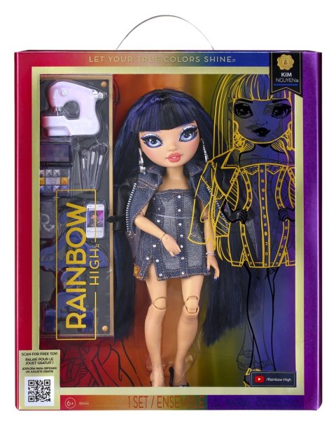 MGA Lalka Rainbow High Fashion - Kim Nguyen (Blue) 583158 MGA Lalka Rainbow High Fashion - Kim Nguyen (Blue) 583158