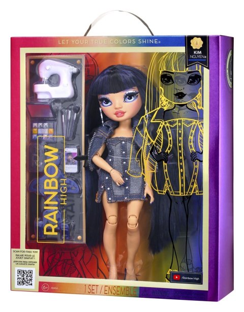 MGA Lalka Rainbow High Fashion - Kim Nguyen (Blue) 583158 MGA Lalka Rainbow High Fashion - Kim Nguyen (Blue) 583158