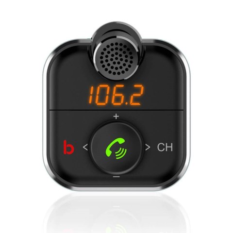 SAVIO TRANSMITER FM SAMOCHODOWY Z FUNKCJĄ BLUETOOTH 5.0 QUICK CHARGE 3.0 ORAZ POWER DELIVERY, WYŚWIETLACZ LED, FUNKCJ BASS BO SAVIO TRANSMITER FM SAMOCHODOWY Z FUNKCJĄ BLUETOOTH 5.0 QUICK CHARGE 3.0 ORAZ POWER DELIVERY, WYŚWIETLACZ LED, FUNKCJ BASS BO