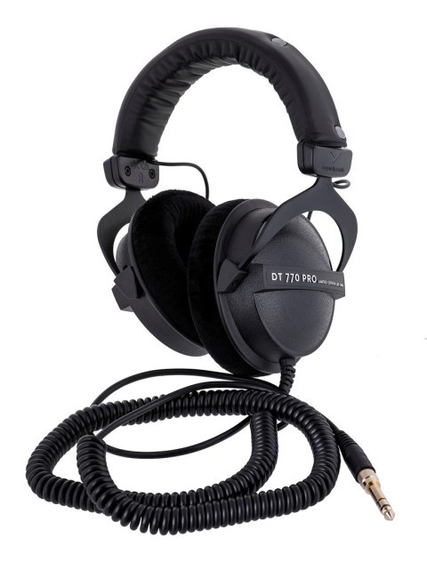 Beyerdynamic DT 770 PRO 80 OHM BLACK LIMITED EDITION - Słuchawki studyjne zamknięte Beyerdynamic DT 770 PRO 80 OHM BLACK LIMITED EDITION - Słuchawki studyjne zamknięte