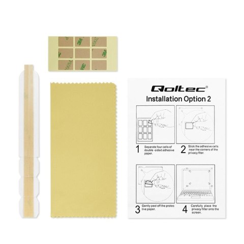Filtr prywatyzujący Rodo Qoltec 51060 Filtr prywatyzujący Rodo Qoltec 51060