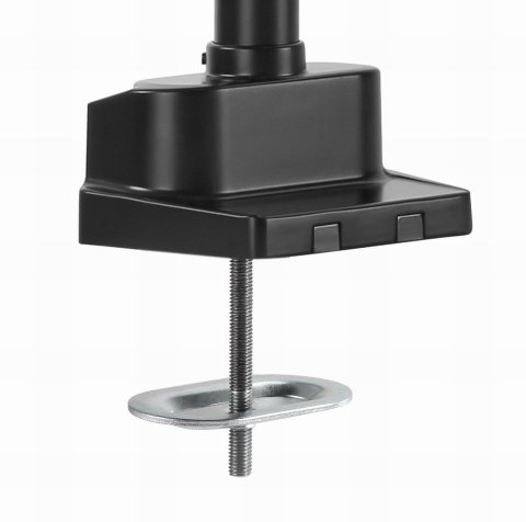 GEMBIRD BIURKOWE REGULOWANE RAMIĘ/UCHWYT NA 2 MONITORY + PÓŁKA NA NOTEBOOKA 17-32, VESA 100X100MM, DO 8 KG GEMBIRD BIURKOWE REGULOWANE RAMIĘ/UCHWYT NA 2 MONITORY + PÓŁKA NA NOTEBOOKA 17-32, VESA 100X100MM, DO 8 KG