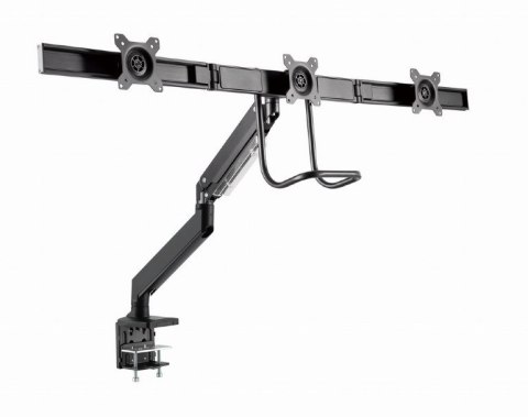 GEMBIRD BIURKOWE REGULOWANE RAMIĘ/UCHWYT NA 3 MONITORY 17-27, VESA 100X100MM, DO 6 KG GEMBIRD BIURKOWE REGULOWANE RAMIĘ/UCHWYT NA 3 MONITORY 17-27, VESA 100X100MM, DO 6 KG