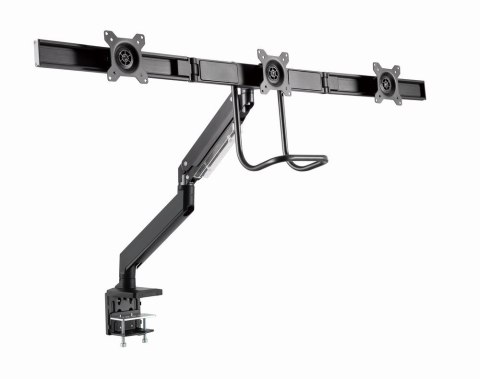 GEMBIRD BIURKOWE REGULOWANE RAMIĘ/UCHWYT NA 3 MONITORY 17-27, VESA 100X100MM, DO 6 KG GEMBIRD BIURKOWE REGULOWANE RAMIĘ/UCHWYT NA 3 MONITORY 17-27, VESA 100X100MM, DO 6 KG