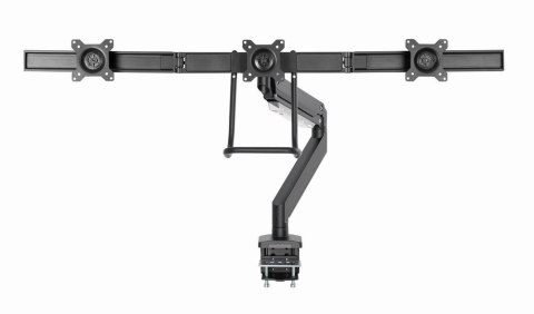 GEMBIRD BIURKOWE REGULOWANE RAMIĘ/UCHWYT NA 3 MONITORY 17-27, VESA 100X100MM, DO 6 KG GEMBIRD BIURKOWE REGULOWANE RAMIĘ/UCHWYT NA 3 MONITORY 17-27, VESA 100X100MM, DO 6 KG