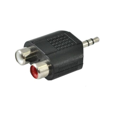 SSQ HA6 - Adapter 2 x żeński RCA - Jack stereo 3.5mm SSQ HA6 - Adapter 2 x żeński RCA - Jack stereo 3.5mm