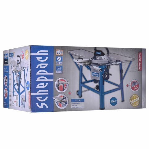 Pilarka stołowa Scheppach TS310 230V 2,2KW fi 315mm Pilarka stołowa Scheppach TS310 230V 2,2KW fi 315mm