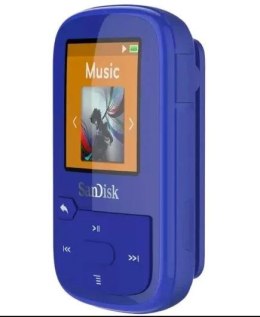 SANDISK MP3 CLIP SPORT PLUS 32GB Niebieski