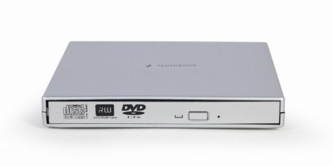 GEMBIRD ZEWNĘTRZNA NAGRYWARKA DVD 8X, CD 24X USB 2.0 SLIM SREBRNA GEMBIRD ZEWNĘTRZNA NAGRYWARKA DVD 8X, CD 24X USB 2.0 SLIM SREBRNA