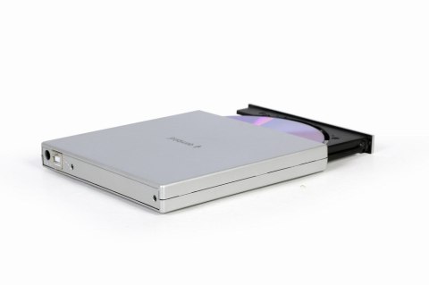 GEMBIRD ZEWNĘTRZNA NAGRYWARKA DVD 8X, CD 24X USB 2.0 SLIM SREBRNA GEMBIRD ZEWNĘTRZNA NAGRYWARKA DVD 8X, CD 24X USB 2.0 SLIM SREBRNA