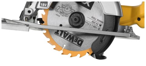 Pilarka tarczowa bez akumulatora i ładowarki DeWalt DCS391NT (460W; 165mm) Pilarka tarczowa bez akumulatora i ładowarki DeWalt DCS391NT (460W; 165mm)