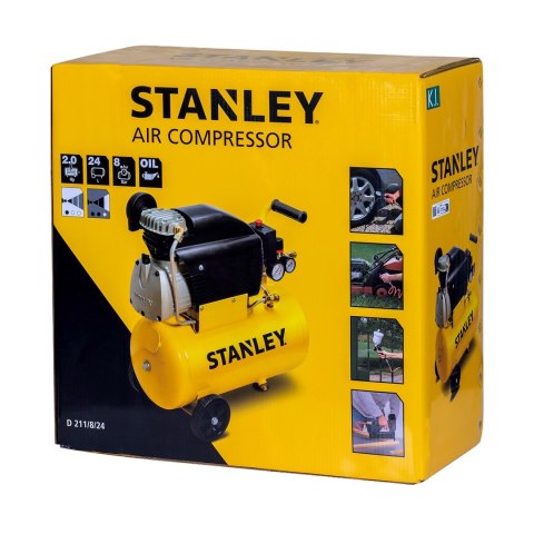 Sprężarka olejowa 1500W FCCC404STN005 STANLEY Sprężarka olejowa 1500W FCCC404STN005 STANLEY