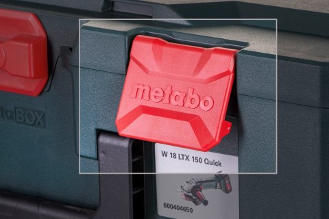 Szlifierka + Walizka METABOX 165L 600404650 METABO Szlifierka + Walizka METABOX 165L 600404650 METABO