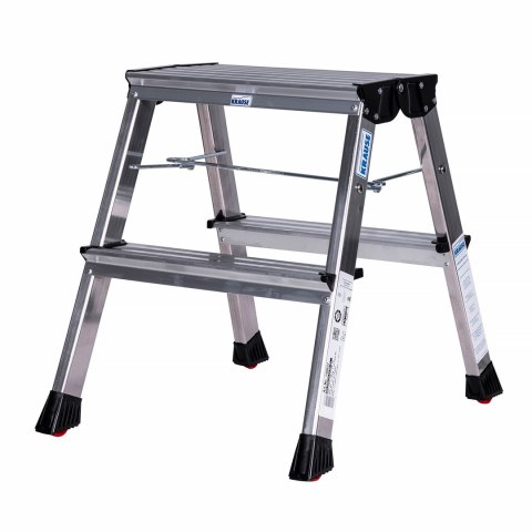 Schodki dwustronne składane aluminiowe Krause Rolly 130037 Schodki dwustronne składane aluminiowe Krause Rolly 130037
