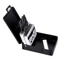 Wiertła do metalu 1-10mm HSS-R komplet 19szt 4932352468 MILWAUKEE