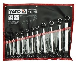 YATO KLUCZE OCZKOWE ODGIĘTE 6-32MM ZESTAW 12 SZT