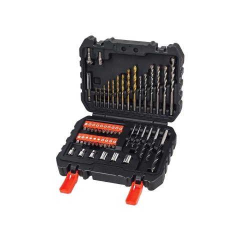 Zestaw wierteł i bitów 50szt. A7188-XJ Black+Decker Zestaw wierteł i bitów 50szt. A7188-XJ Black+Decker