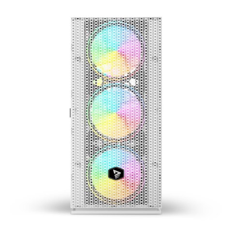 SAVIO OBUDOWA PC ARGB MESH/GLASS RAPTOR WHITE X1 SAVIO OBUDOWA PC ARGB MESH/GLASS RAPTOR WHITE X1