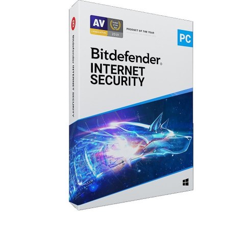 BITDEFENDER Internet Security (1 stan.; 12 miesięcy; Wersja cyfrowa; Domowa, Komercyjna)