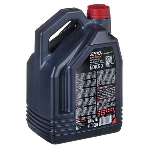 Motul 8100 X-Clean EFE C2/C3 5W30 5L 505.01 + etykieta serwisowa Motul 8100 X-Clean EFE C2/C3 5W30 5L 505.01 + etykieta serwisowa