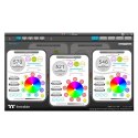 Wentylator do obudowy Thermaltake Pure Plus RGB TT Premium 3 pack CL-F063-PL12SW-A (120 mm; 1500 obr/min; RGB)