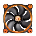 Wentylator do obudowy Thermaltake Riing 12 LED Orange CL-F038-PL12OR-A (120 mm; 1500 obr/min; Pomarańczowy)
