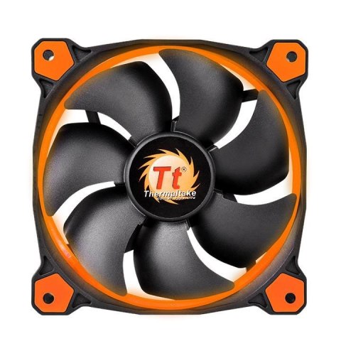 Wentylator do obudowy Thermaltake Riing 12 LED Orange CL-F038-PL12OR-A (120 mm; 1500 obr/min; Pomarańczowy)