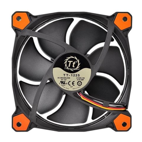 Wentylator do obudowy Thermaltake Riing 12 LED Orange CL-F038-PL12OR-A (120 mm; 1500 obr/min; Pomarańczowy) Wentylator do obudowy Thermaltake Riing 12 LED Orange CL-F038-PL12OR-A (120 mm; 1500 obr/min; Pomarańczowy)