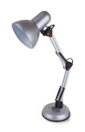 ESPERANZA LAMPKA BIURKOWA E27 AVIOR SREBRNA ELD112S