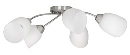 Żyrandol klasyczna lampa sufitowa wisząca Activejet BENITA Nikiel 5xE27 do salonu