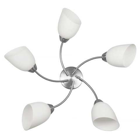 Żyrandol klasyczna lampa sufitowa wisząca Activejet BENITA Nikiel 5xE27 do salonu Żyrandol klasyczna lampa sufitowa wisząca Activejet BENITA Nikiel 5xE27 do salonu