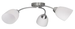 Żyrandol klasyczna lampa sufitowa wisząca Activejet BENITA Nikiel potrójna 3xE27 do salonu