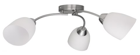 Żyrandol klasyczna lampa sufitowa wisząca Activejet BENITA Nikiel potrójna 3xE27 do salonu Żyrandol klasyczna lampa sufitowa wisząca Activejet BENITA Nikiel potrójna 3xE27 do salonu
