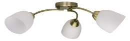 Żyrandol klasyczna lampa sufitowa wisząca Activejet BENITA Patyna potrójna 3xE27 do salonu