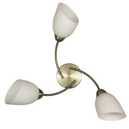 Żyrandol klasyczna lampa sufitowa wisząca Activejet BENITA Patyna potrójna 3xE27 do salonu