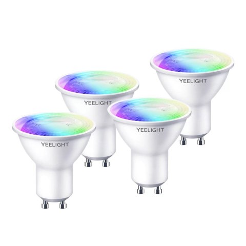 Inteligentna żarówka Yeelight W1 GU10 (kolor) 4szt Inteligentna żarówka Yeelight W1 GU10 (kolor) 4szt