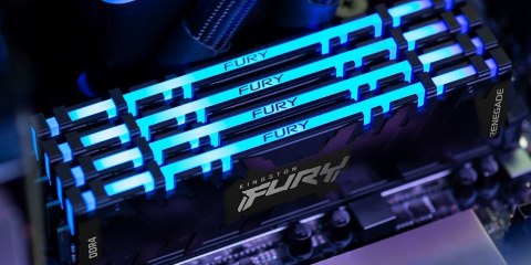 KINGSTON DDR4 16GB 3600MT/s CL16 DIMM FURY Renegade RGB KINGSTON DDR4 16GB 3600MT/s CL16 DIMM FURY Renegade RGB