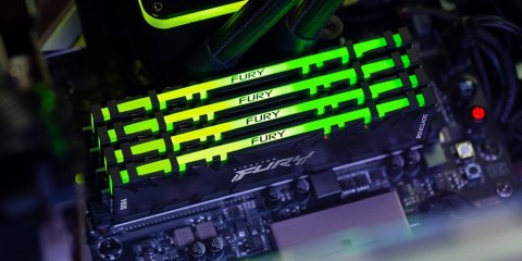 KINGSTON DDR4 16GB 3600MT/s CL16 DIMM FURY Renegade RGB KINGSTON DDR4 16GB 3600MT/s CL16 DIMM FURY Renegade RGB