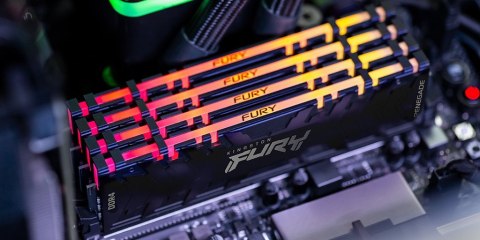 KINGSTON DDR4 16GB 3600MT/s CL16 DIMM FURY Renegade RGB KINGSTON DDR4 16GB 3600MT/s CL16 DIMM FURY Renegade RGB