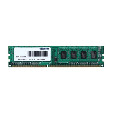 Pamięć Patriot Memory Signature PSD34G133381 (DDR3 ECC; 1 x 4 GB; 1333 MHz; CL9) Pamięć Patriot Memory Signature PSD34G133381 (DDR3 ECC; 1 x 4 GB; 1333 MHz; CL9)